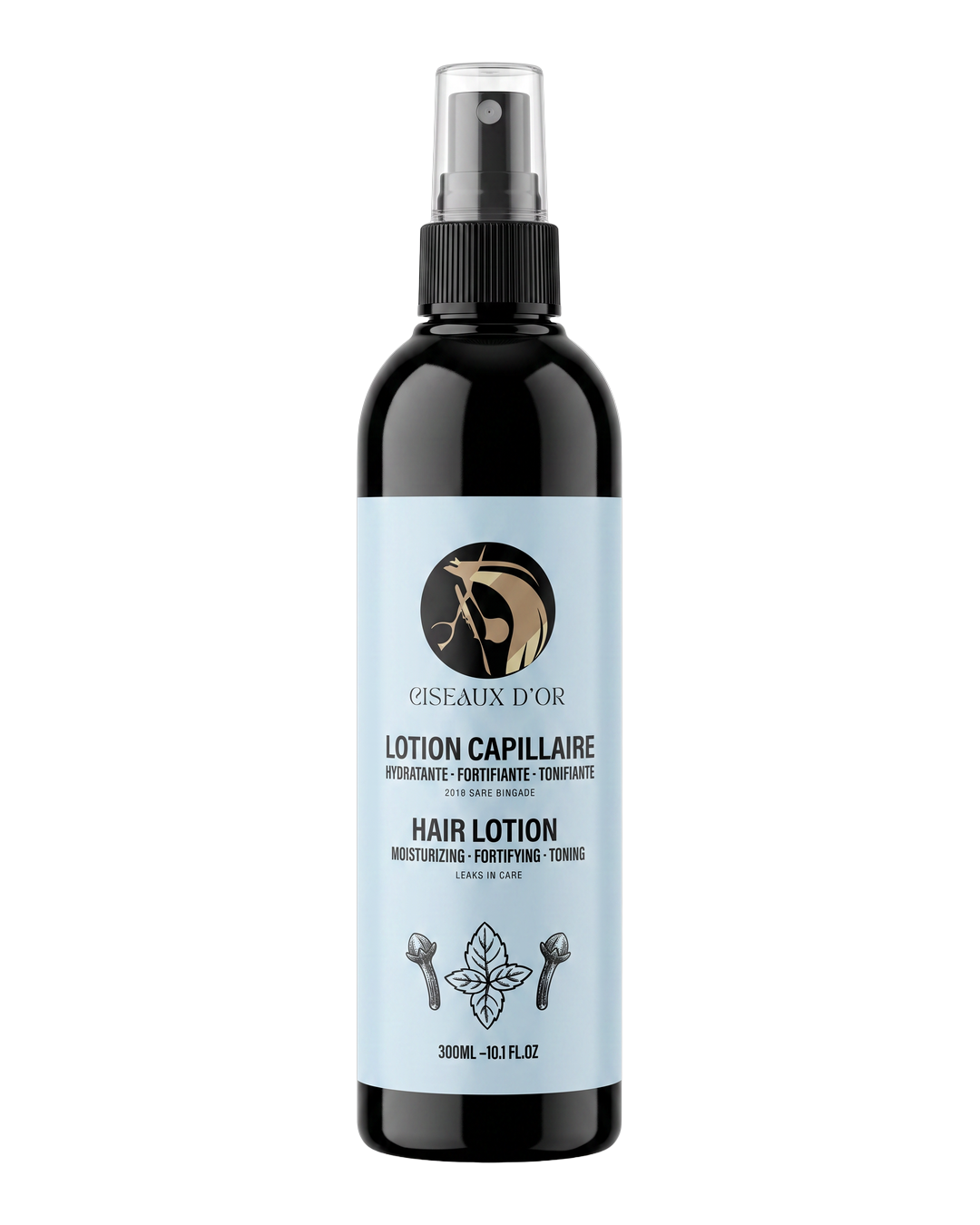 Spray Lotion Capillaire Naturelle Ciseaux d'Or 300 ml